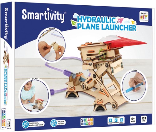 Smartivity hydraulic airplane building kit STEM toy