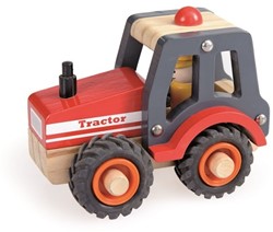 Egmont Toys Wooden tractor 13x7x10 cm