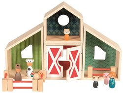 Egmont Toys Farm wood with figurines 45x3x10 cm