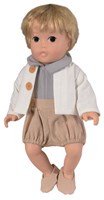 Egmont Toys baby doll Ezra - vintage doll 32 cm hand-painted vinyl
