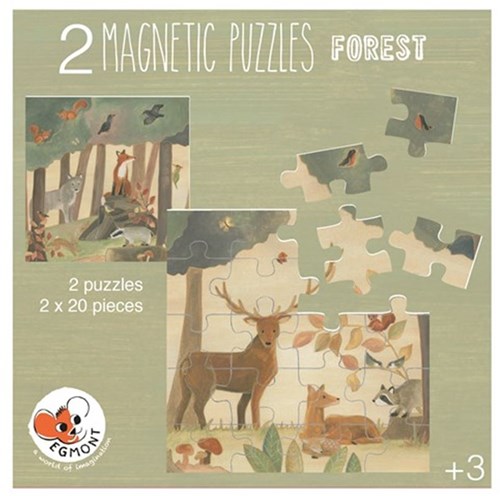 Egmont Toys Magnetic puzzle Forest-2