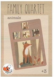 Egmont Toys Family Quartet Animals 10x14x3 cm