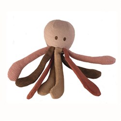 Egmont Toys Soft toy:knitted octopus 25cm