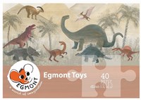 Egmont Toys dinosaur puzzle cardboard 40 pieces 80x35 cm children