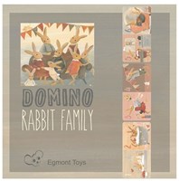 Egmont Toys domino game Rabbit Family - educational toy cardboard-2