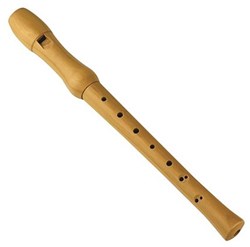 Egmont Toys wooden recorder musical instrument for children 3+