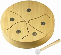 Egmont Toys wooden drum - musical instrument for kids 26 cm