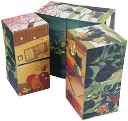 Egmont Toys cube toy Infinity cube Seasons FSC cardboard 9x9x9 cm