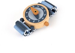 Egmont Toys wooden toy watch for children 3.5 cm set of 6