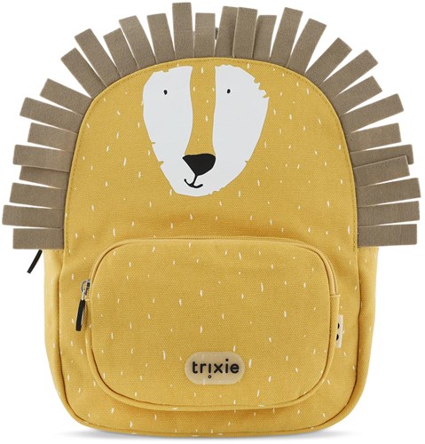 Trixie kids backpack water-repellent Mr. Lion school bag yellow lion
