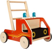 Small Foot wooden fire truck walker - walker for children