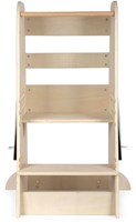 Small Foot wooden learning tower penguin Wild Life - Montessori stool 92cm-3