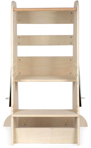 Small Foot wooden learning tower penguin Wild Life - Montessori stool 92cm-3