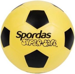 Megaform handball SuperSafe 15cm yellow black for training