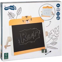 Small Foot chalkboard and whiteboard Safari FSC wooden toy