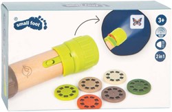 Small Foot flashlight projector educational toy for kids 2-in-1