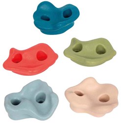 Small Foot climbing stones set for kids - colorful climbing holds