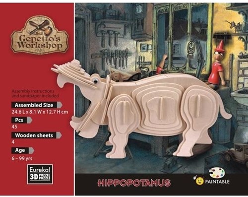 Eureka Gepetto's Workshop - Hippopotamus