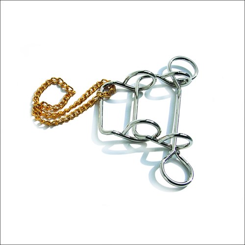 Eureka wire puzzle brain teaser - challenging puzzle toy