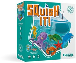 Asmodee card game Squish It - educational kids game with sea animals