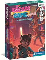 Clementoni escape room game toy store pocket edition French