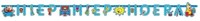 Folat Bumba letter garland birthday decoration 6 meters paper-3