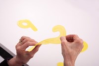 TickiT silicone numbers educational toy yellow - learn to count