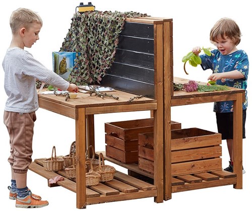 Cosy Double Nature Station/Builder Workshop KS1 NEW 2024 - 54583