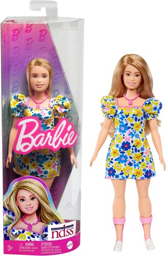 Mattel Barbie doll Fashionistas - fashion doll toy for kids-2