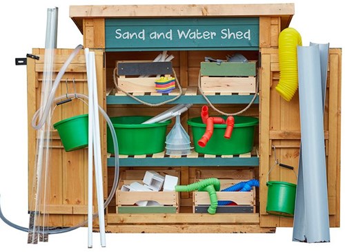 Cosy Sand & Water Toddler Shed NEW 2024 - 54777