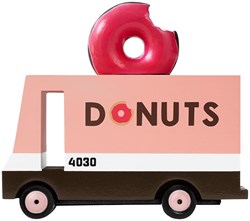 Candylab Candycar van Donut Bus toy car miniature