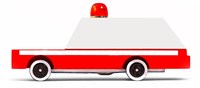 Candylab wooden toy car - ambulance car - Candycar World