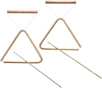Choroi triangle set bronze small - musical instrument for kids
