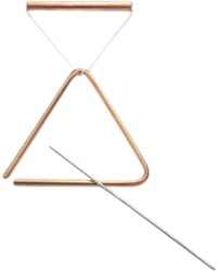Choroi triangle set bronze/medium - hammered musical instrument for kids