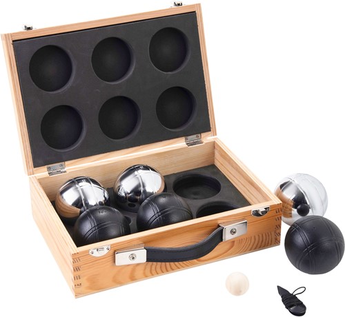 Jeu de Boules in Luxe Koffer, 6 ballen-2