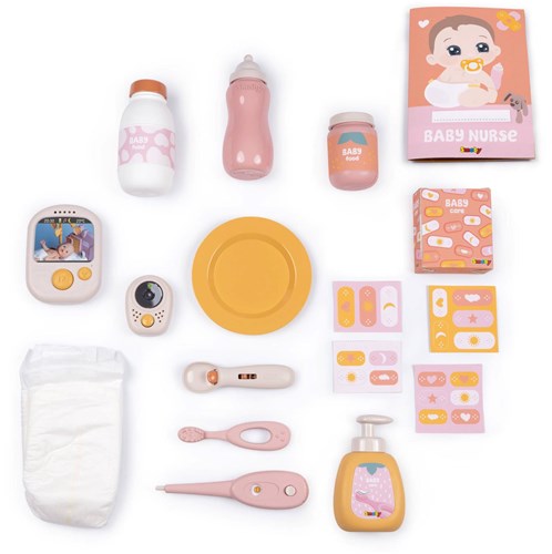 Smoby doll playroom Baby Nurse Cocoon with accessories-3
