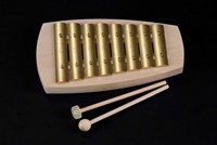 Auris xylophone diatonic musical instrument - 8 notes - educational toy