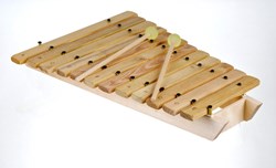 Auris xylophone diatonic musical instrument 12 notes + 3 extra tones
