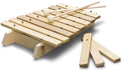 Auris xylophone musical instrument - wooden pentatonic diatonic 8+3 notes