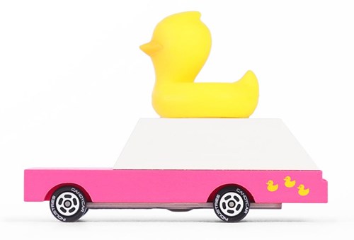 Candylab toy car Duckie Wagon - colorful wooden toy for kids