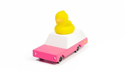 Candylab toy car Duckie Wagon - colorful wooden toy for kids-2