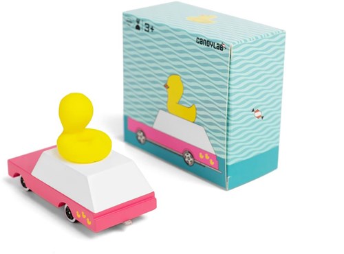 Candylab toy car Duckie Wagon - colorful wooden toy for kids-3