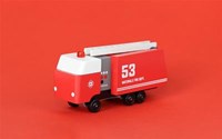 Candylab toy car - fire truck - wooden toy vehicle-3