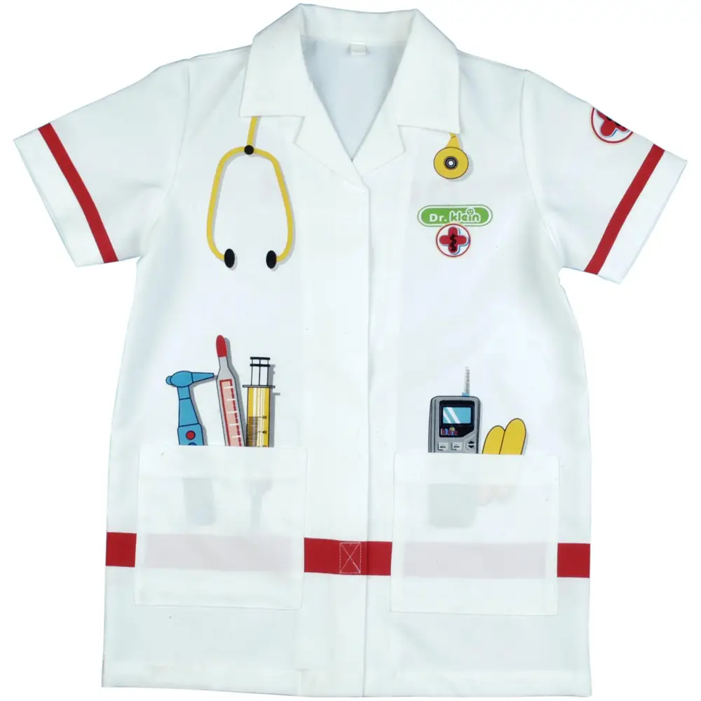 Klein doctor's coat costume for kids - white - role play fun