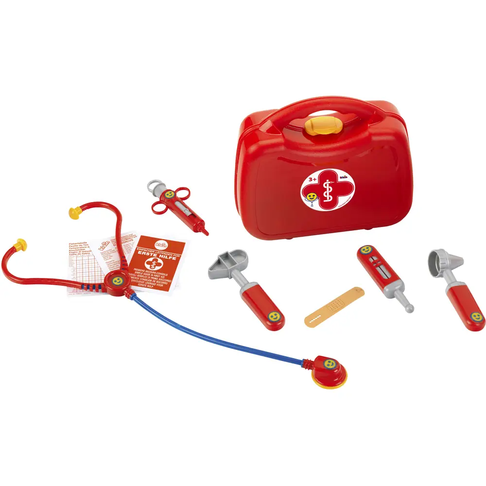Klein doctor playset toy case - doctor set for kids - role play