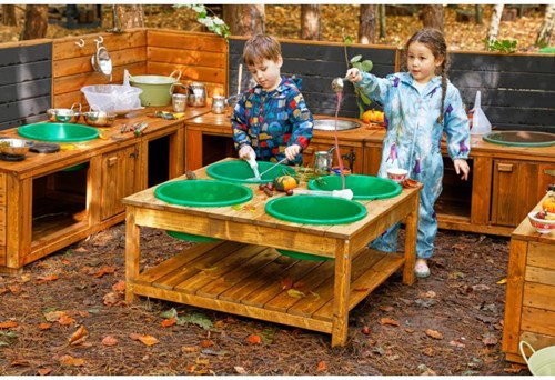 Cosy Simple Outdoor Mixing Station Low - 55705