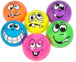 Spordas facial balls set - 6 scented play balls for kids