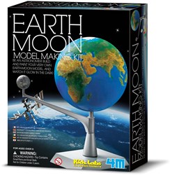 4M KidzLabs space construction set - Earth-Moon model toy