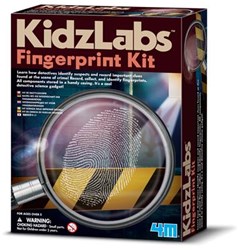 4M KidzLabs toy Spy Science fingerprint set detective
