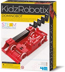 4M KidzRobotix Dominobot robot building kit - educational toy ages 8+